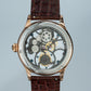 Aesop Hollow Skeleton Tourbillon Men Watch Dial Sapphire Crystal Luminous Waterproof Luxury Men Wristwatch 7031
