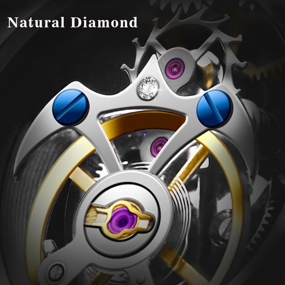 AESOP  Original diamond tourbillon movement watch 7041