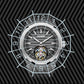 Aesop 316L Stainless Steel/Rubber Band Original Tourbillon Watch 7057