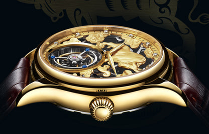 AESOP Zodiac Tourbillon Cow Watch 7015