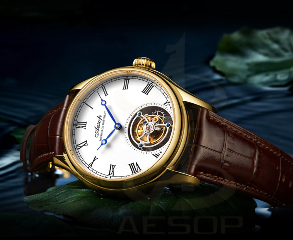AESOP Roman Tourbillon Sapphire Mirror and Back Cover 7021 watch