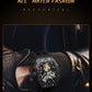 AESOP Carbon Fiber Bezel Tonneau Case Skeleton Tourbillon Watch 7036